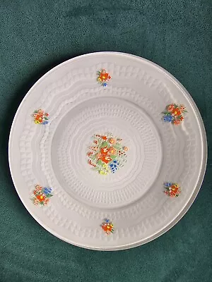 Buy Lovely Vintage Floral Chance Glass Plate • 5£
