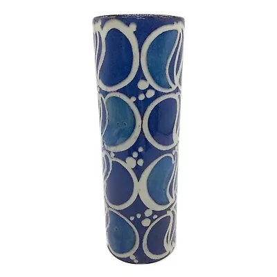 Buy ROYAL COPENHAGEN Vase Baca Ellen Malmer Blue Pottery H19.5cm No Box • 327.68£