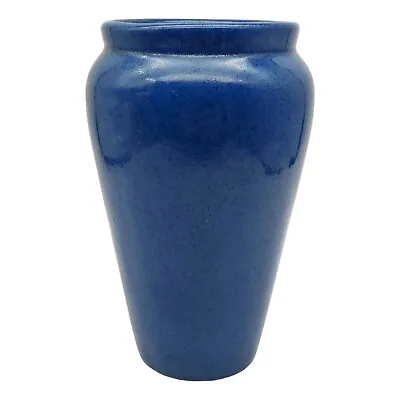 Buy Peters & Reed Zane Ware Pottery Vase - 7  Wilse Dark Blue Vtg 1920s Stoneware • 51.47£