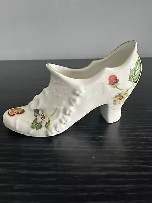 Buy Vintage James Kent - Old Foley - Strawberries And Butterfly - Shoe 1950s • 14£