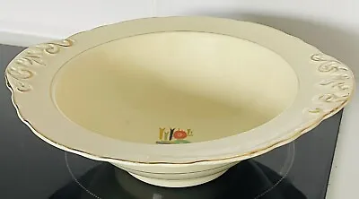 Buy Vintage Art Deco ROYAL STAFFORDSHIRE Honeyglaze Ceramic Large Serving Bowl 10  • 24.99£