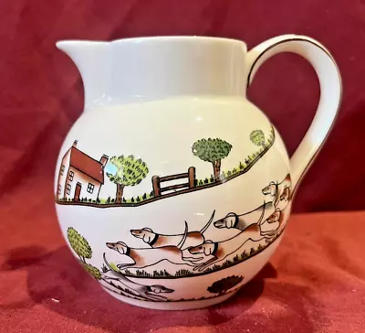 Buy Crown Staffordshire Hunting Scene 1 Pint Water/Milk Jug Mint Condition • 26.50£