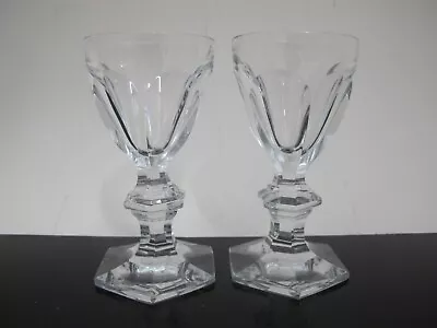 Buy BACCARAT France HARCOURT Crystal APERITIF Cocktail CORDIAL 3 5/8  Glass Set • 262.13£