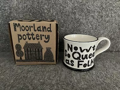 Buy Moorland Pottery Bristol Ware Nowt So Queer As Folk Mug - Brand New In Box • 19.95£