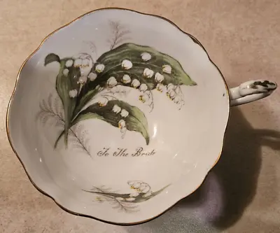 Buy Paragon Teacup To The Bride Cup Only Crack Lily Of The Valley • 24.13£