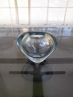 Buy Vintage Holmegaard Per Lutken Glass Vase Signed • 10£