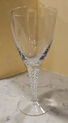 Buy Vintage Stuart Ariel Fine Crystal Water Goblet Airtwist Stem • 65.55£