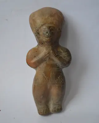 Buy Pre Columbian Ancient  Guangala Bahia Figure Ancient South America • 75£