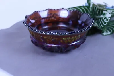 Buy Northwood Grape & Cable Carnival Glass Small Berry/Sauce Bowl SEE DESCRIPTION • 13.51£