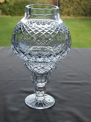 Buy Tyrone Crystal 2 Piece FINTONA Candleholder - Stamped - Ex Cond • 14.99£