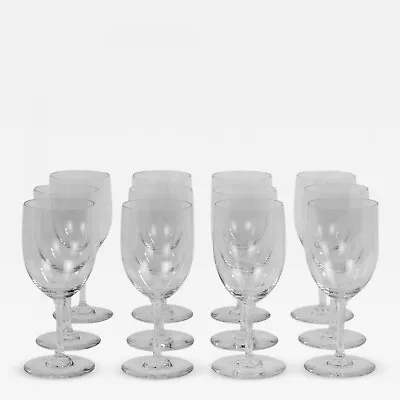 Buy Twelve Baccarat 'Perfection' Red Wine Glasses - Excellent Condition • 600£