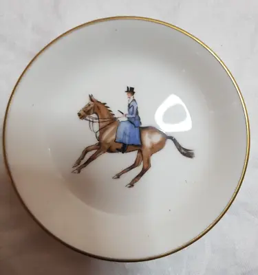 Buy Royal Worcester, China Pin Dish,  Huntswoman On Horsback Design • 3£