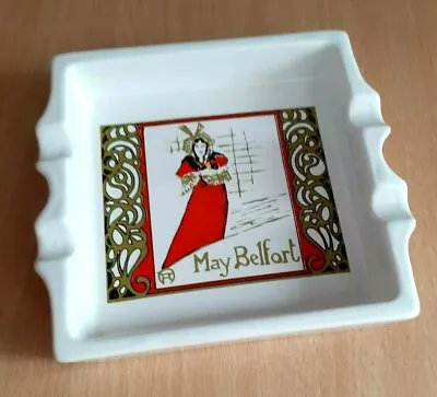 Buy Rare Vintage May Belfort Carlton Ware Ceramic Ashtray Made In England • 24.95£