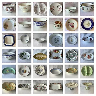 Buy Vintage China Bowls - All Sizes  Modern & Antique Changing Stock  99p - £24.99 • 18.95£