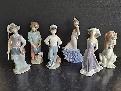 Buy Job Lot Lladro Nao Figurines Early Retired • 120£