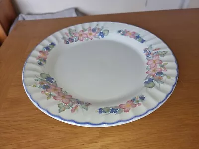 Buy Vintage Staffordshire Tableware Cherry Orchard Large Dinner Plate 11.5 /29.5cm  • 5.99£
