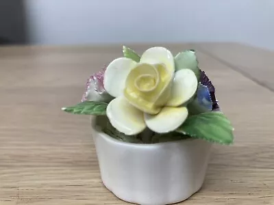 Buy Vintage Miniature Royal Adderley Floral Bone China Porcelain Flower Bouquet • 10£