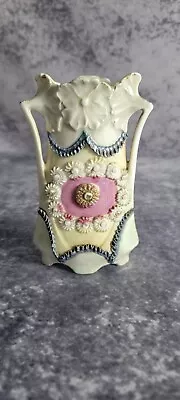 Buy Antique Porcelain Bud Vase 7345 Germany Embossed Floral • 10.58£
