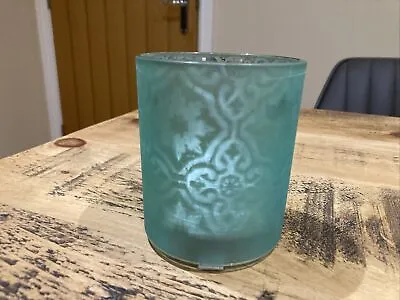 Buy Turquoise Candle Holder 3.5 X 4  • 5.99£