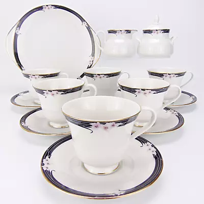 Buy Vintage Royal Doulton Vogue Collection Enchantment Tea Set / Tea Cups For 6 15Pc • 74.99£