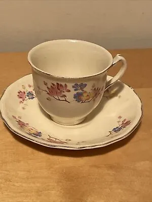 Buy Bone China 1 X Cup And Saucer Alfred Meakin Marigold • 27.95£