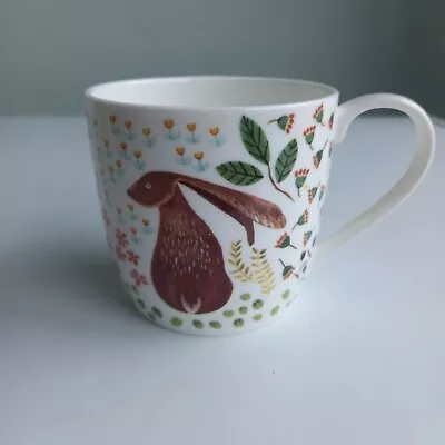 Buy M&S Woodlands Long Ear Rabbit Fine Bone China Coffee Tea Mug • 15£