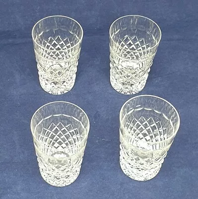 Buy Stuart Crystal Hardwicke Water Glasses Tumblers  Set Of Four • 35£