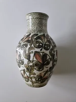 Buy Vase:Bourne Denby Hand-painted Mid-Century Stoneware Vase. • 29.99£