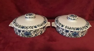 Buy 2 X MIDWINTER Pottery Spanish Garden Serving Dishes With Lids  - Tureens/Bowls • 14£