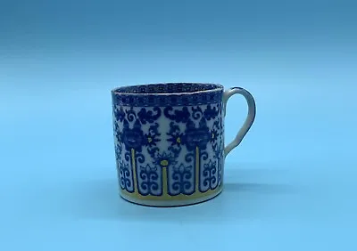 Buy An 18th Century Minton/new Hall Blue & White Coffee Can With Gilt Accents • 19.99£