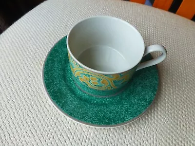 Buy 1x BHS  Valencia  Green  Extra Teacup And Saucer • 2.95£