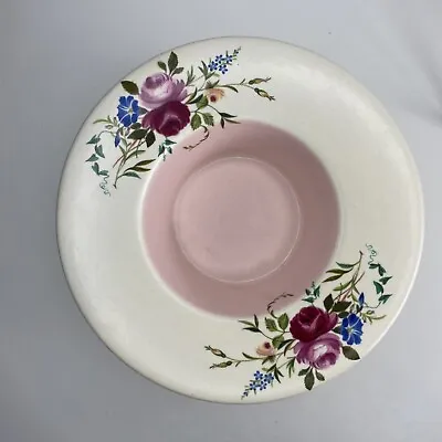Buy Vintage Axe Vale Devon Pottery Floral  Bowl /dish Decorative • 9.99£