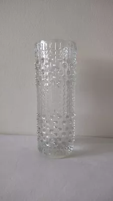 Buy Vintage Sklo Union Glass Vase Frantisek Peceny Candle Wax  • 10£