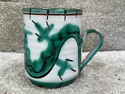 Buy Vintage Tintagel Pottery Mug Green Dragon Design Cup Tankard Vessel • 22.99£