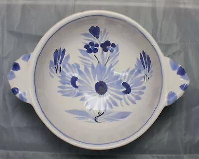 Buy Quimper Pottery Bowl In  Camieau Bleu  Pattern • 12.50£