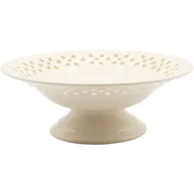 Buy Royal Creamware Dish/Bowl Sweet Comport Art Deco Piercedware Collectable Piece • 16.10£