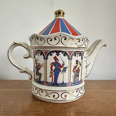 Buy Vintage Sadler Edwardian Entertainments Band Stand Teapot - Staffordshire • 15£