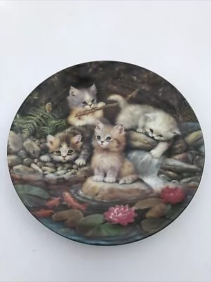Buy Ltd. Ed. KAHLA Von Wolfgang Kaiser Kitten Porcelain Plate NUMBERED • 19.97£