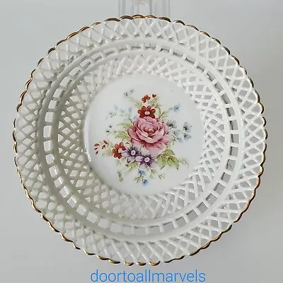 Buy Vintage Porcelain Bowls Trinket Dish Floral Pattern Romanian Handmade (Pick 2) • 14.40£