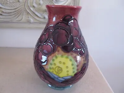 Buy *rare* Moorcroft Winter Sunrise Seasons Vase 3/5 - 5 Inch *1st Quality* • 87£