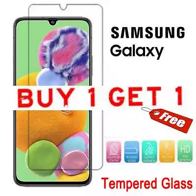 Buy For Samsung Galaxy M02 M12 M13 23 M32 5G  Clear Tempered Glass Screen Protector • 2.99£