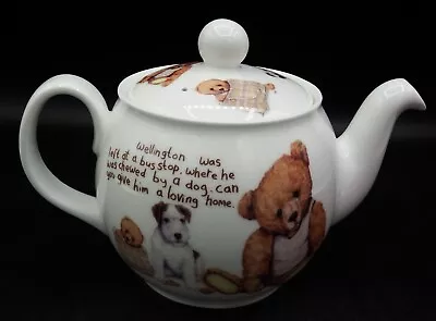Buy Kirkham English Tea Collection Lost Bear Teapot 2006 NEW! • 28.72£