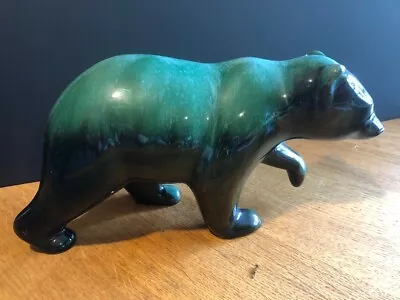 Buy Blue Mountain Pottery Green Drip Glaze Grizzly Bear. Beautifully Tactile.  • 7.50£