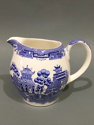 Buy Blue & White China “ Willow Pattern “ Alfred Meakin Milk Jug • 14.95£