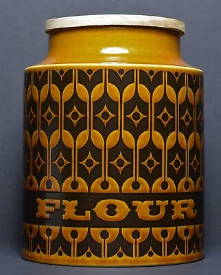 Buy Hornsea Pottery Heirloom Autumn Brown Large Flour Storage Jar • 14.99£