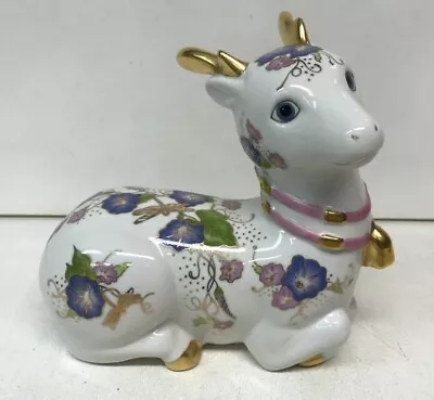 Buy Vintage Franklin Mint The Imperial Deer Of Lasting Affection Porcelain Gold 1990 • 12.80£
