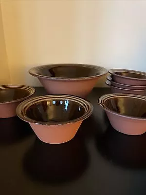 Buy MCM Egersund Norge Terracotta Bowls Hand Made Norway • 240.12£