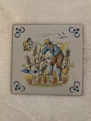 Buy Delft Like Dutch Tiles Depicting Old Crafts (C1) • 12.39£