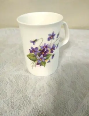 Buy Fine Bone China Violet Mug Made In England • 6.63£