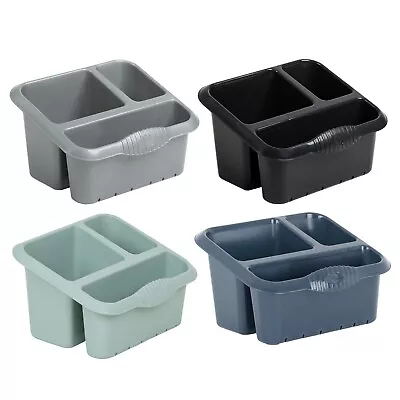 Buy Large Kitchen Sink Washing Up 3 Compartments Tidy Caddy Storage Organiser Home • 7.09£